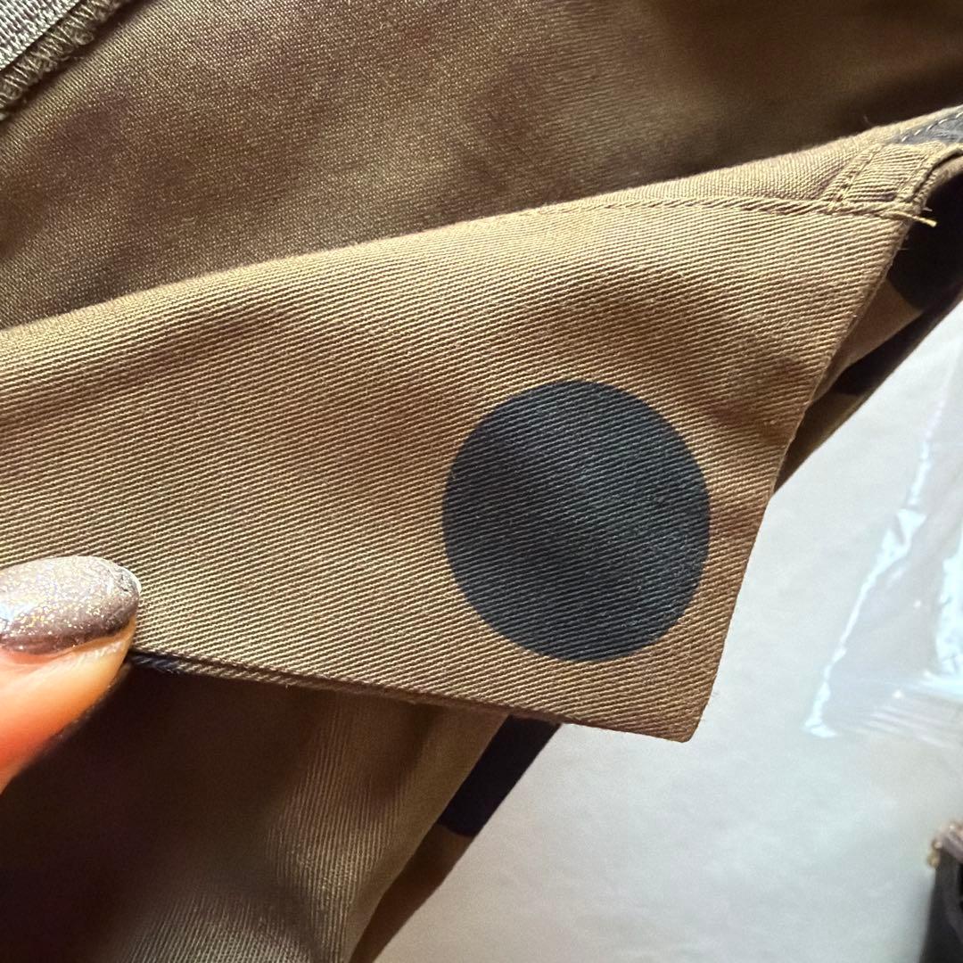 VERMEIL par ienaドットプリントウエストシェイプワンピース