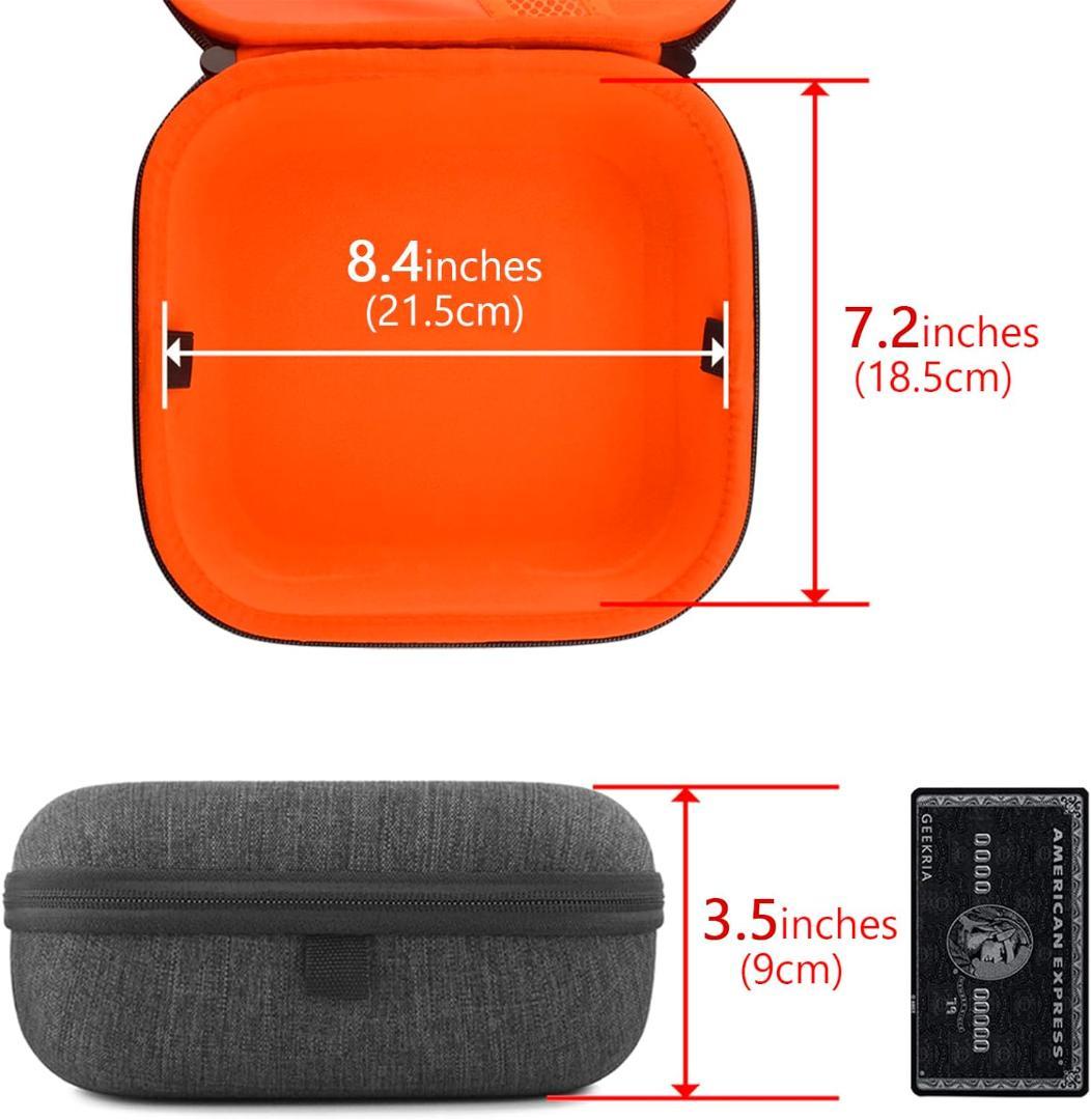 旅行用ヘッドホンケース ゼンハイザー各モデル対応 収納ポーチ付き 暗灰色