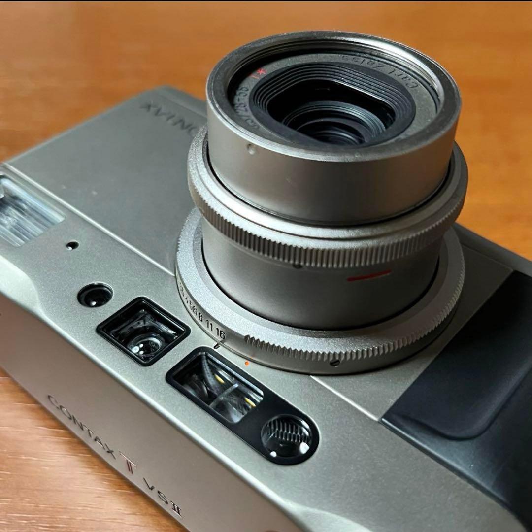 CONTAX TVS II フィルムを装填して動作確認済み