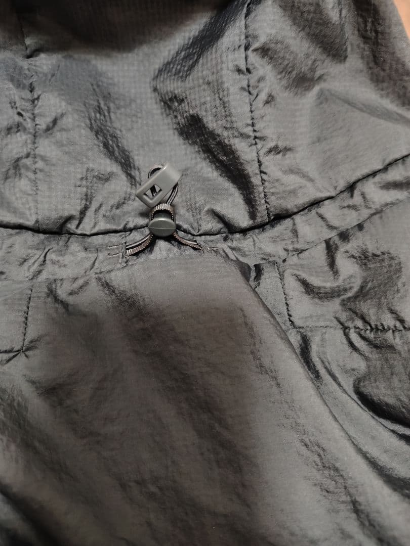 patagonia フーディニ ジャケット М パタゴニア 濃灰 オレンジ 廃盤