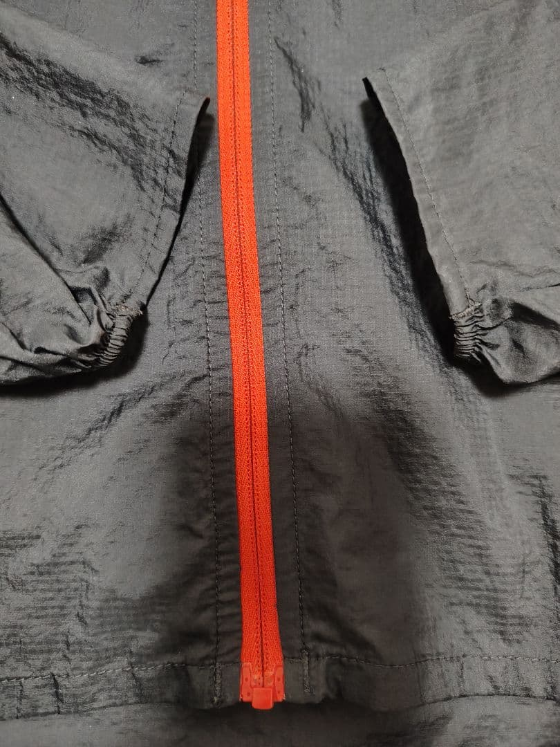 patagonia フーディニ ジャケット М パタゴニア 濃灰 オレンジ 廃盤