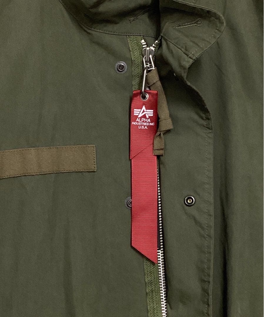 Ameri VINTAGE × ALPHA M65 COAT