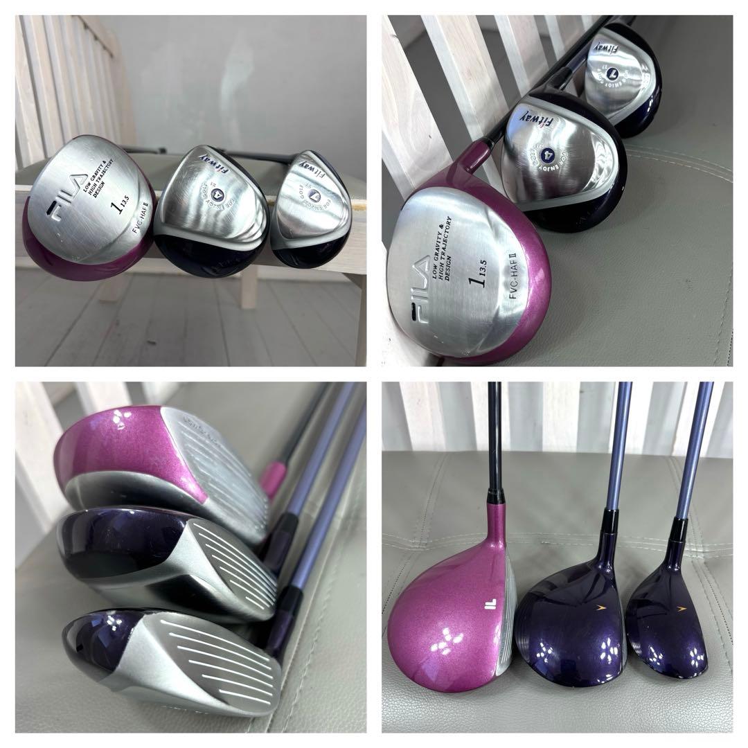 本格派 レディースゴルフクラブ 8本 ゴルフセット 初心者向 お試しセット