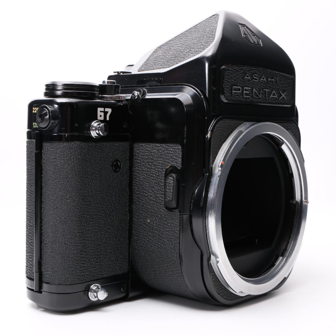 Pentax 67 TTL シャッターダイヤルアダプター付