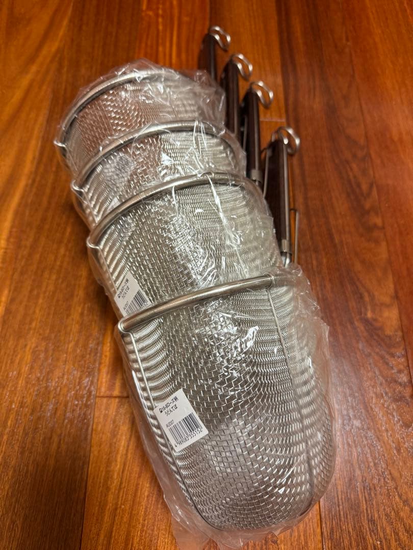 うどんてぼ(ラーメン)4個セット18-8 ローズ柄　TKG業務用総合カタログ商品