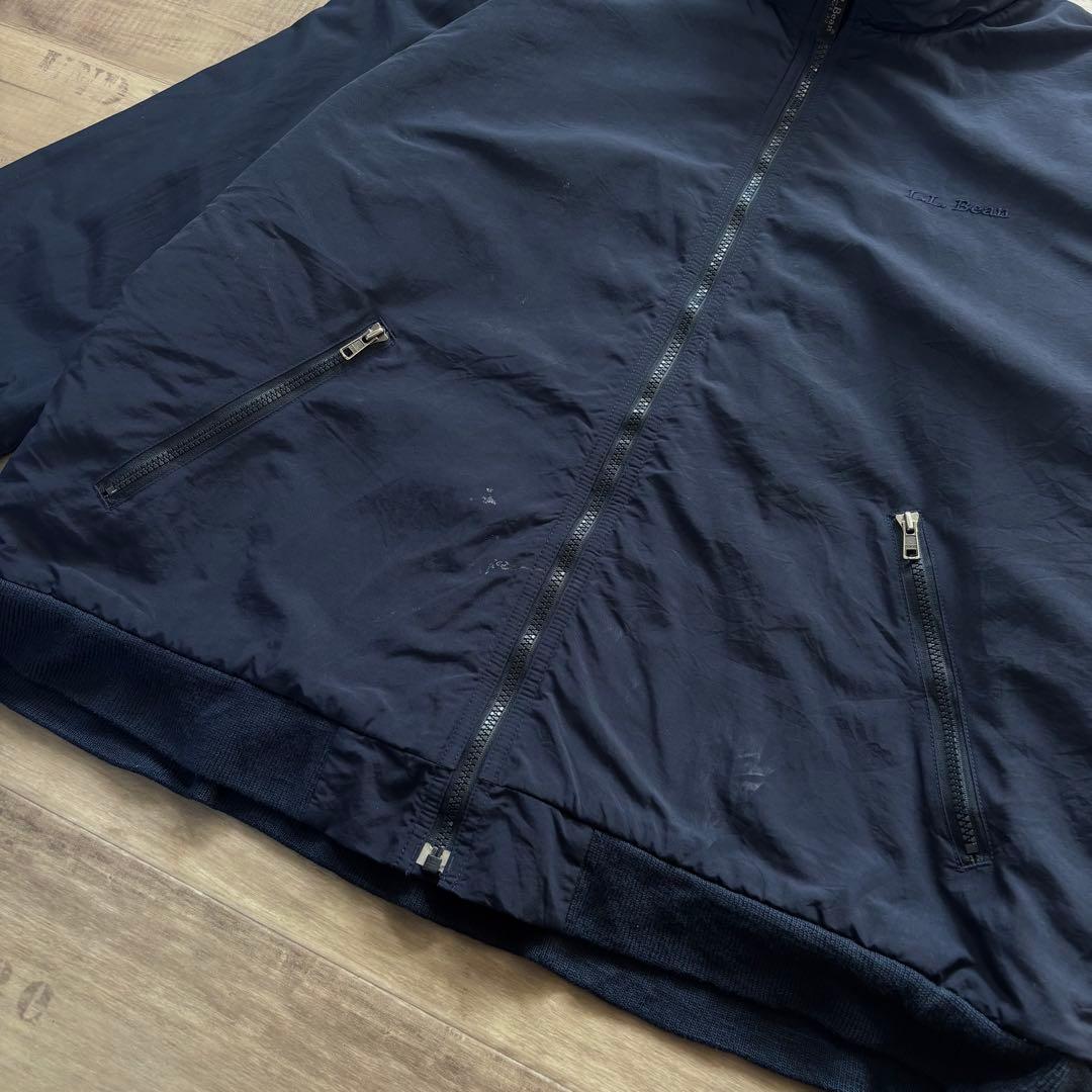 たけおL.L.Bean エルエルビーンウォームアップジャケットネイビーフリ
