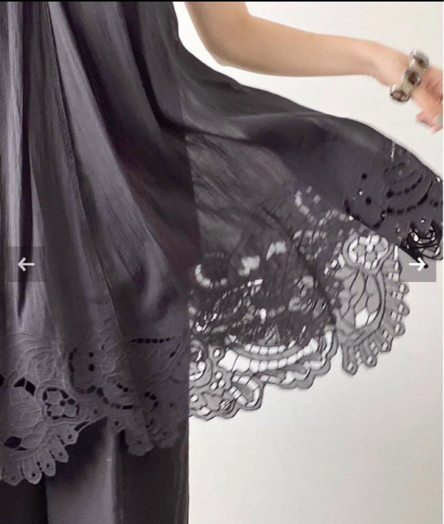 けい◇plage プラージュRAMIE COTTON EMBRO キャミ