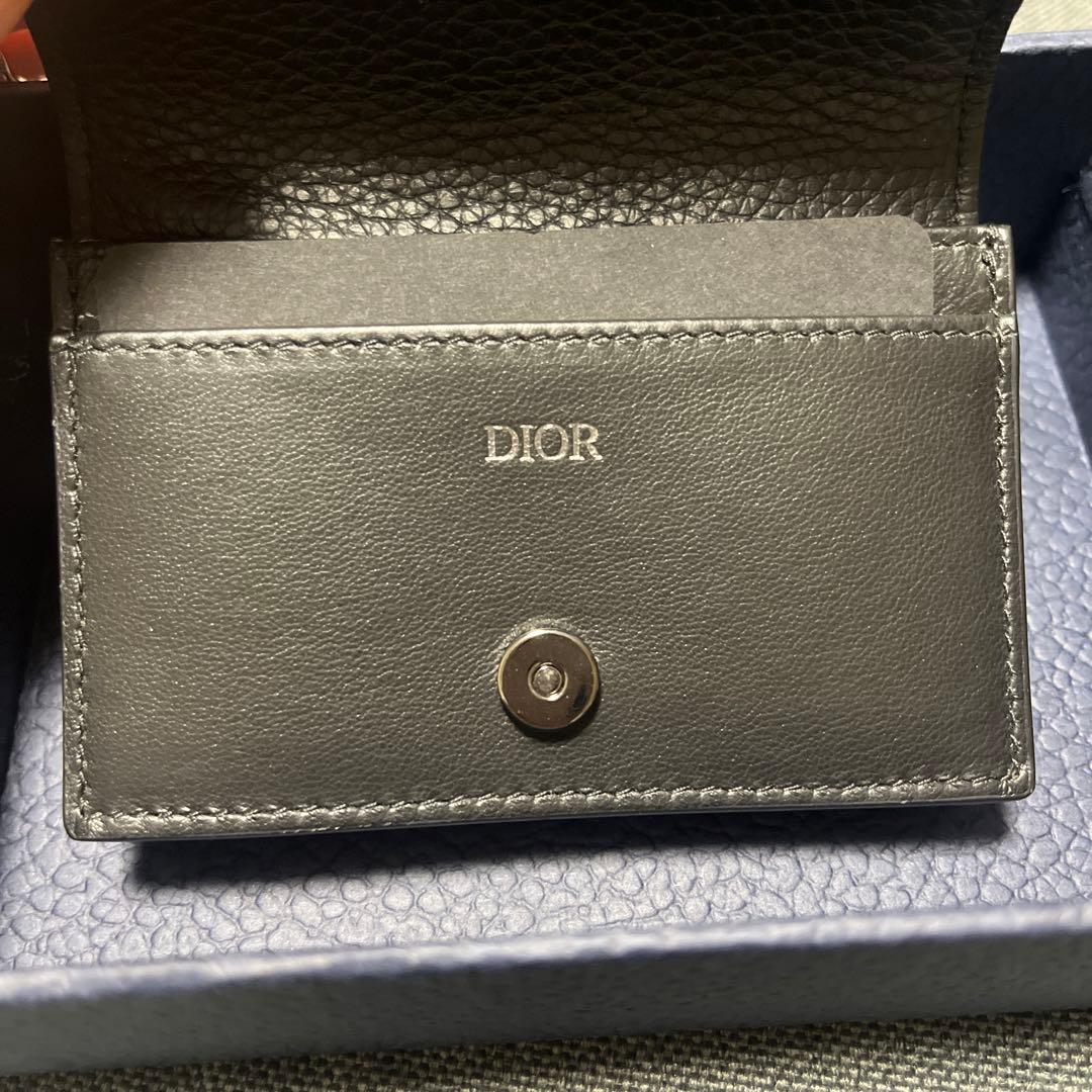 Dior ブラックレザー 名刺入れ