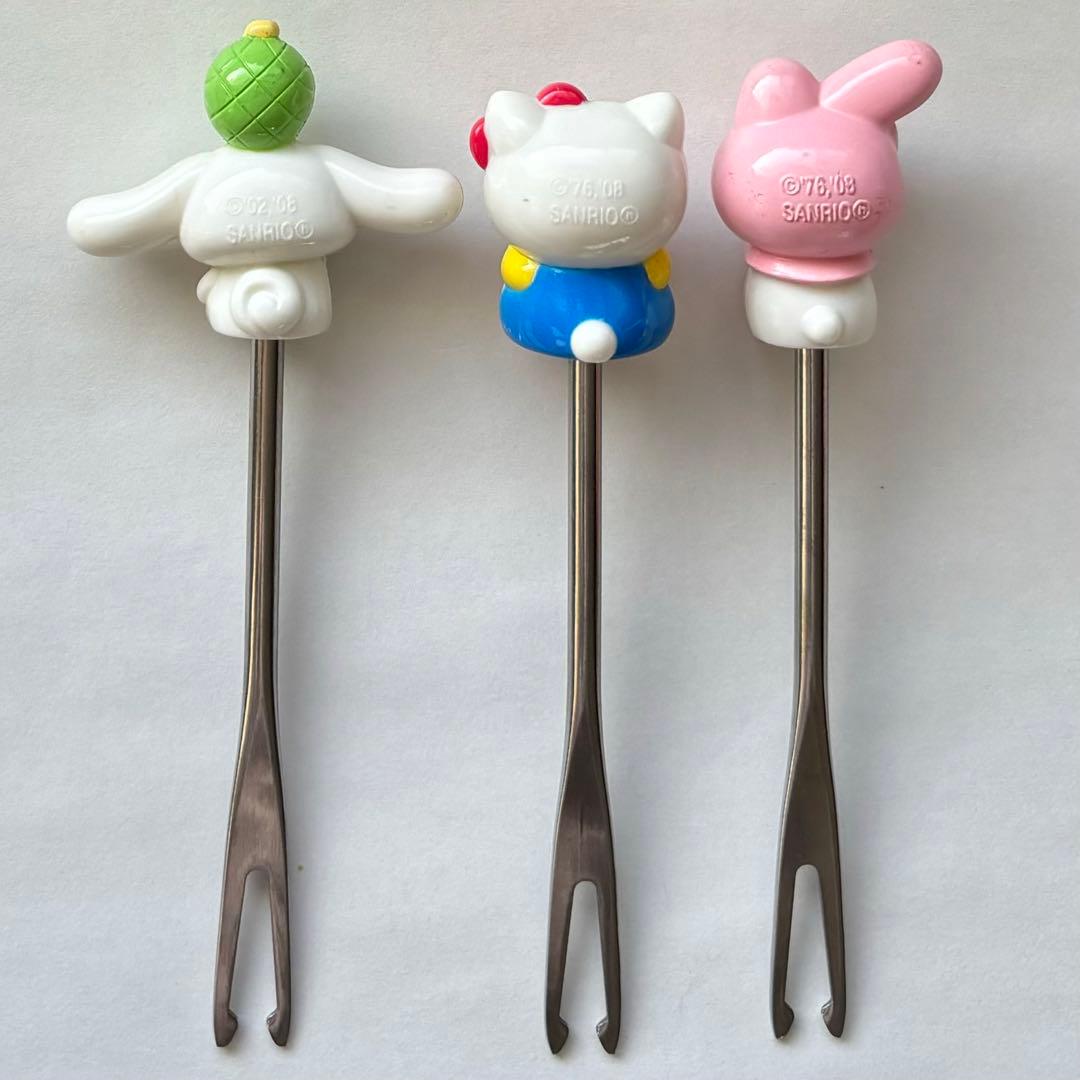 サンリオ　フルーツピック　レア2008年当時物　非売品希少　ポイント交換