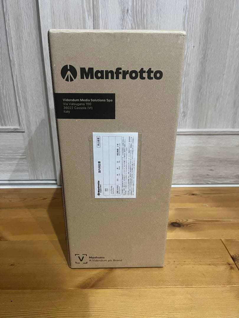 《ほぼ未使用》マンフロット Manfrotto MVH500AH ビデオ雲台