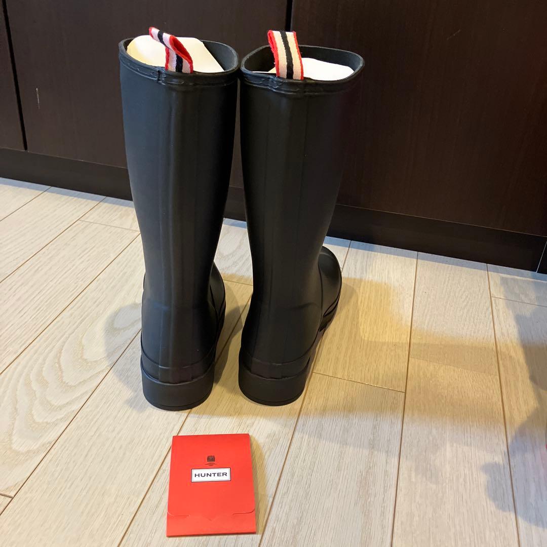 HUNTER ブラック 長靴 UK 5