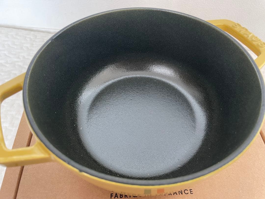 〈新品〉ストウブ　ワナベS マーガレット　シトロン