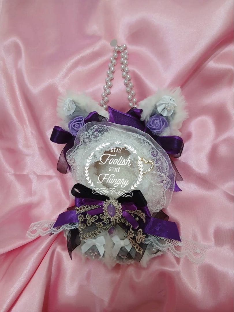 Amaire様ぬい服ふわふわ猫耳 クマ耳 狼耳 お座り着ぐるみいつぬいちびぐるみ