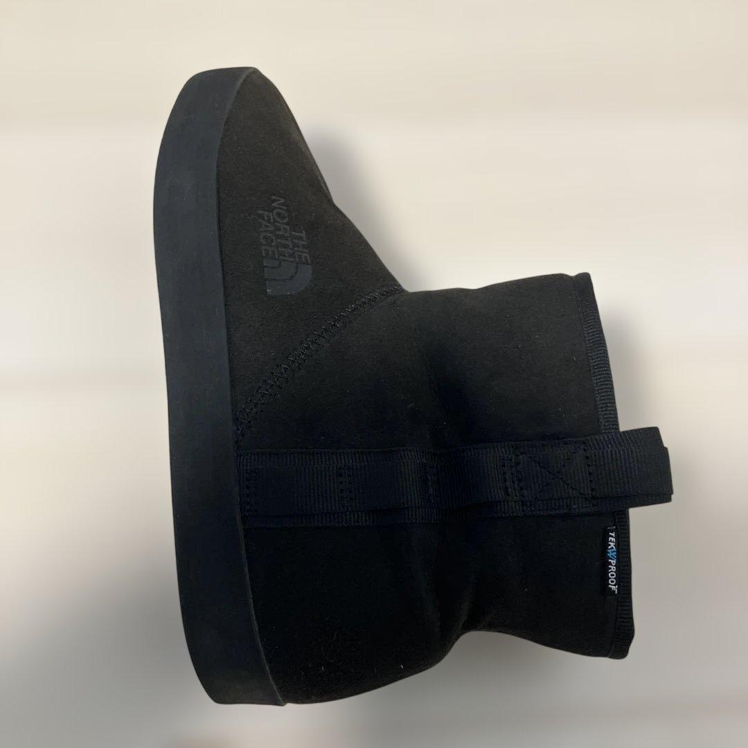 【美品】ノースフェイス ウィンターキャンプショート 25cm 防水 スエード 黒