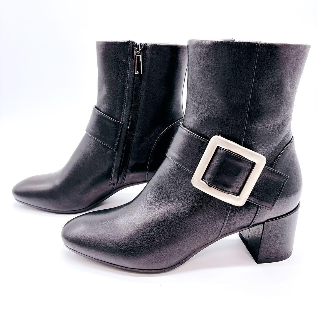 Fabio Rusconi ファビオルスコーニ ショートブーツ ブラック 24㎝