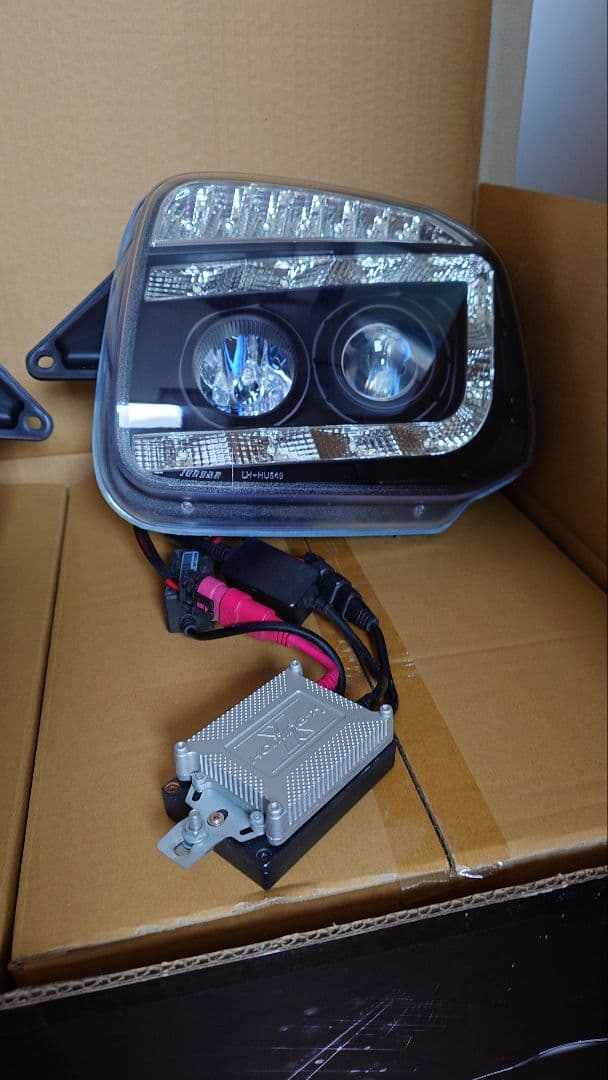 ジムニーJB23JUNYANヘッドライト