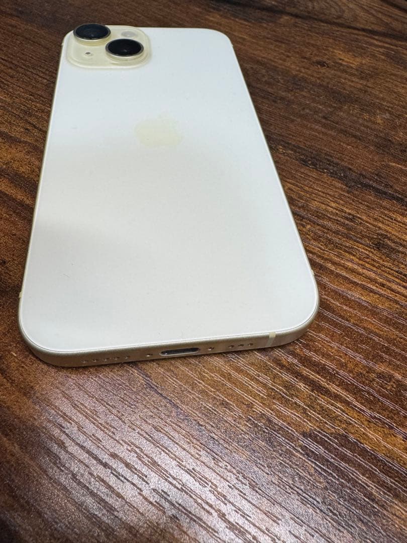 Apple iPhone15 イエロー 128GB 香港版 デュアルSIM