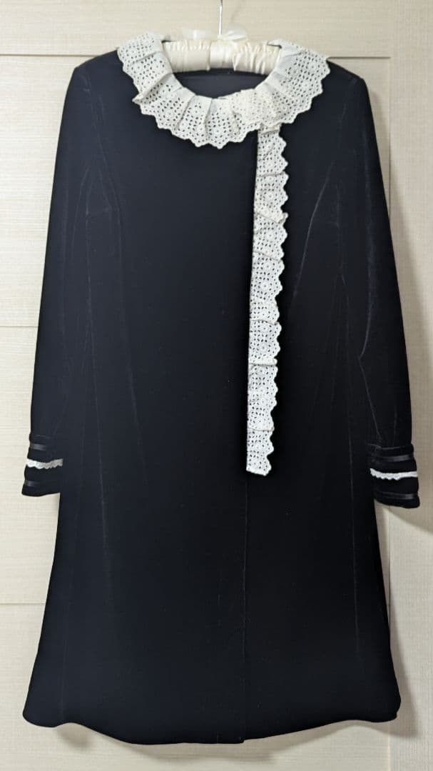 Jane Marple ベルベットとレースのマリアンヌドレス