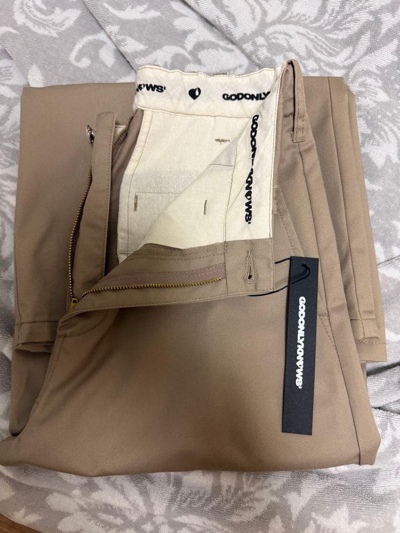 TS※GODONLYKNOWS CHINO PANTS Sサイズ