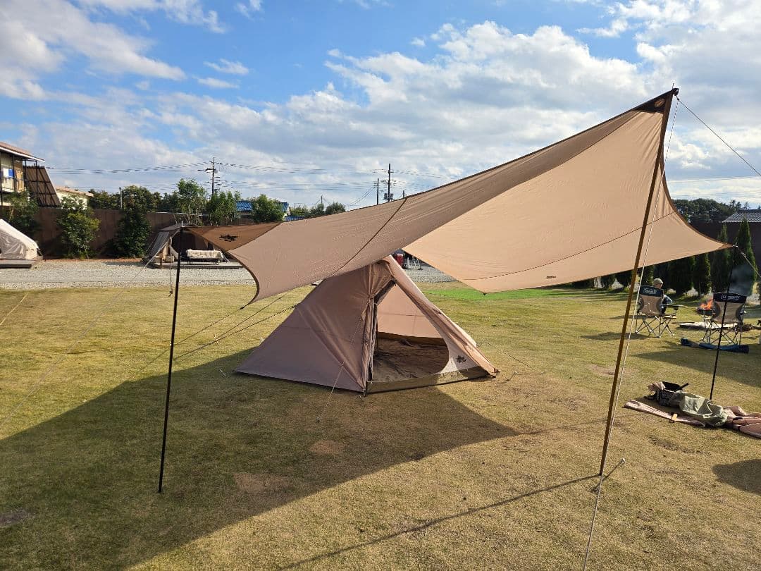ロゴス(LOGOS) Tradcanvas Tepee&タープ350-BJ