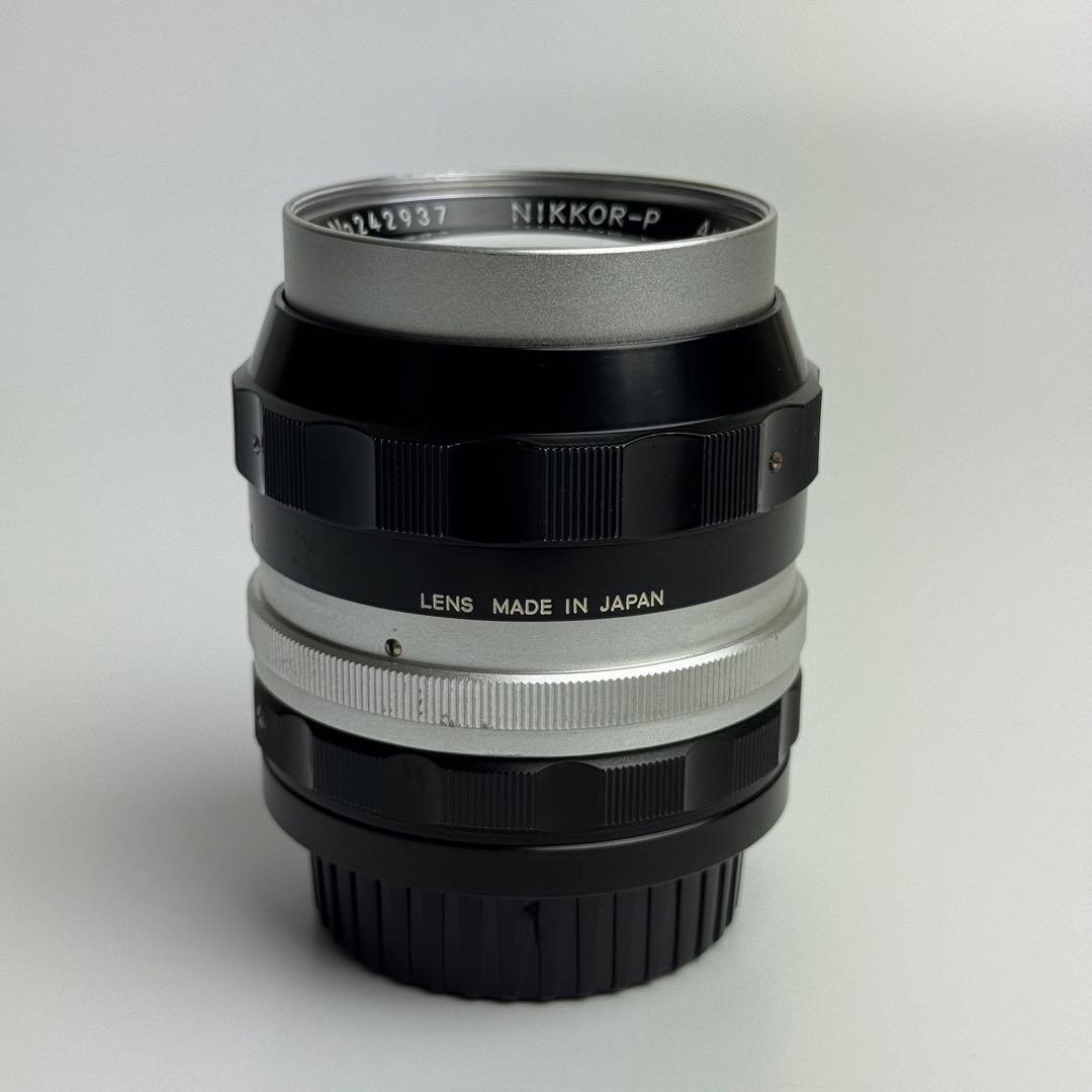 希少オールドレンズ Nikon NIKKOR-P Auto 105mm F2.5