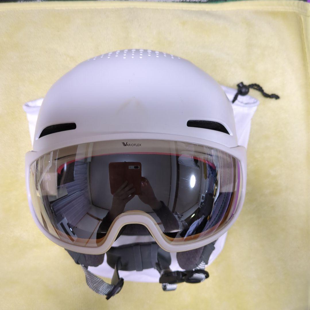 ALPINA スキー&スノボ 調光機能バイザーヘルメット