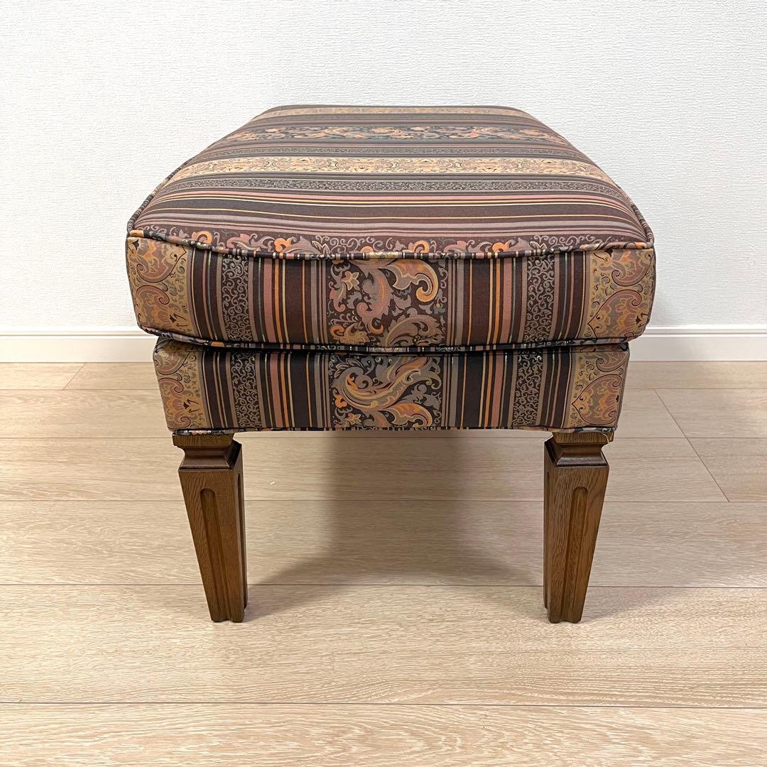 た65【美品】カリモク スツール オットマン ドマーニ UPA216A020