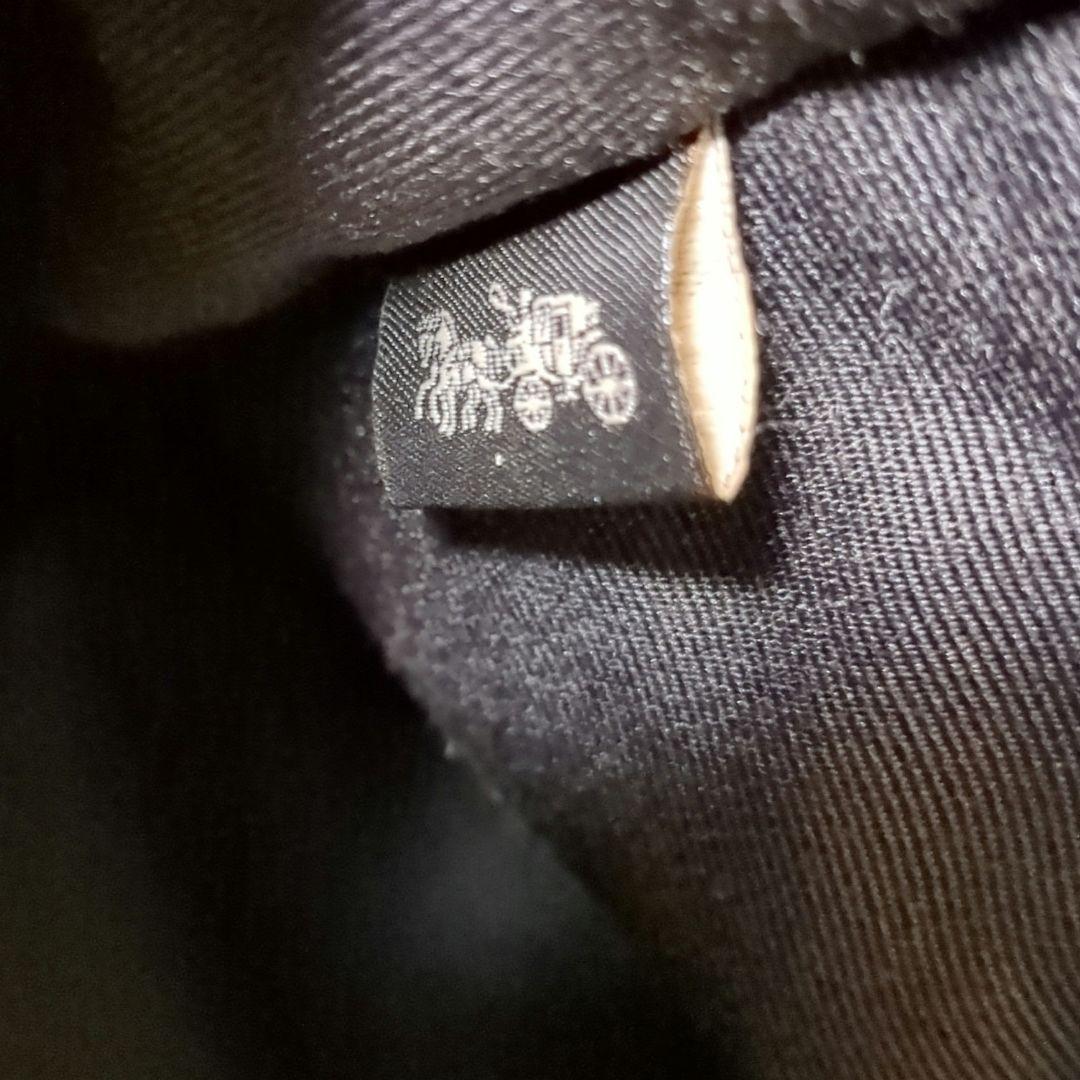 極美品 COACH トンプソン シグネチャー ショルダーバック　C5387