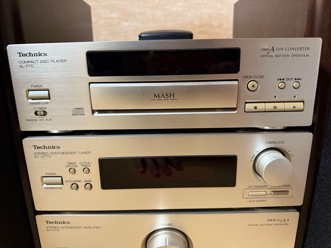 【O-2116】Technics ミニコンポ SU-A70 SB-M300