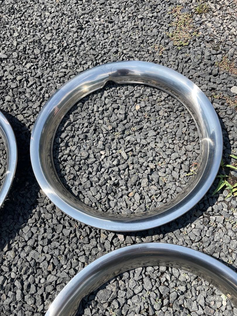 ムーンホイールリム14インチ4個セット中古美品