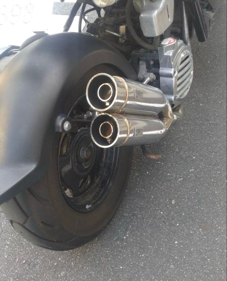 ズーマー 2本出し マフラー