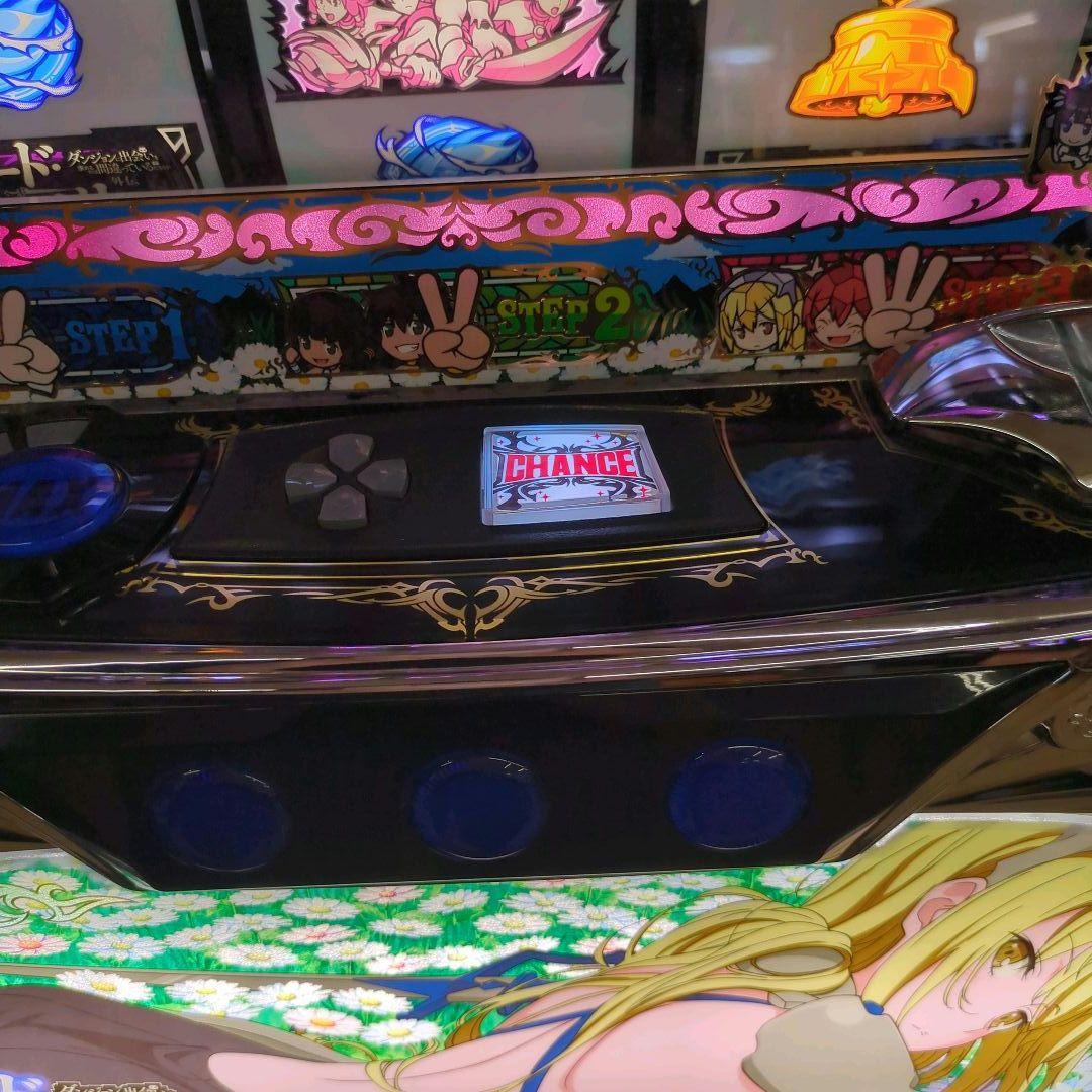 パチスロ実機　ダンまち外伝ソード・オラトリア　不要機付　送料無料