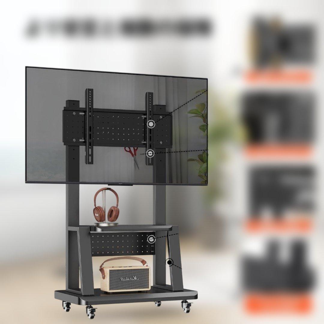 キャスター付きテレビスタンド 大型対応