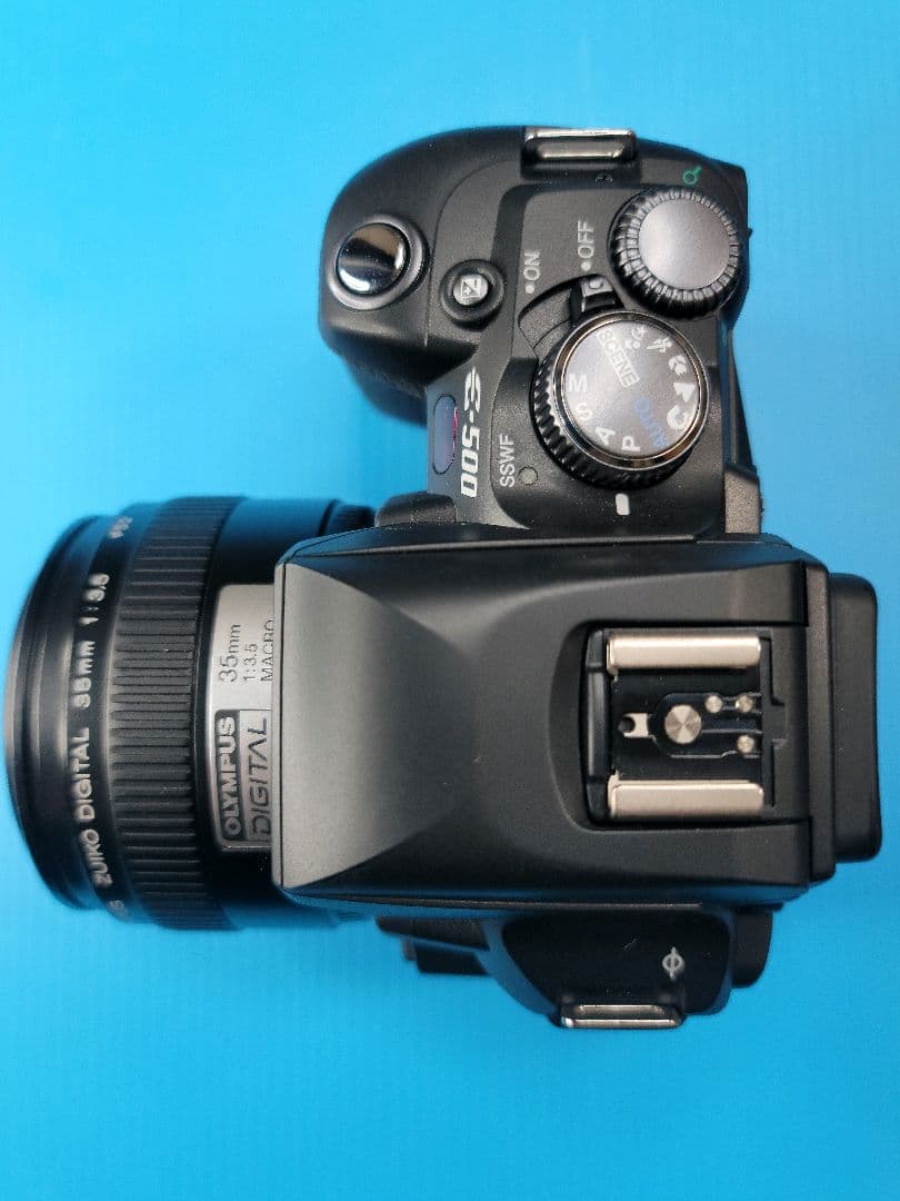 【完動美品】OLYMPUS E500 + ZUIKO DIGITAL 35mm