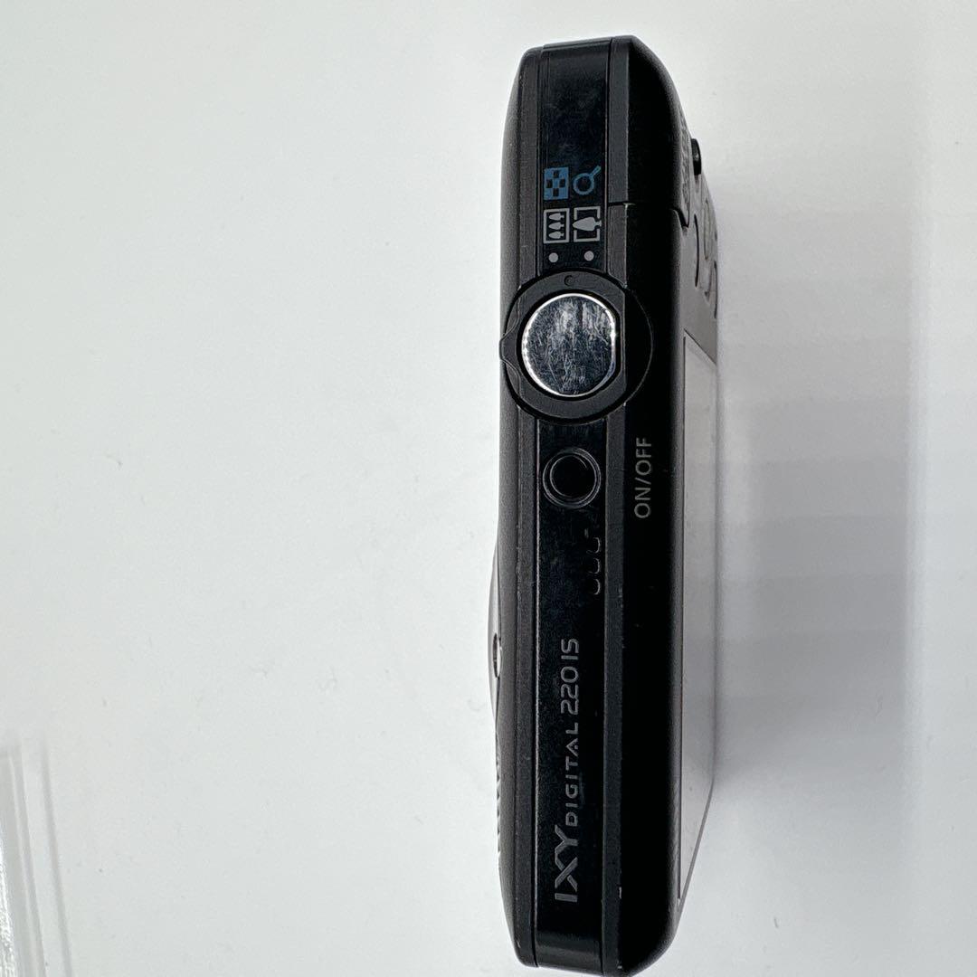Canon IXY DIGITAL 220 IS デジタルカメラ　ブラック