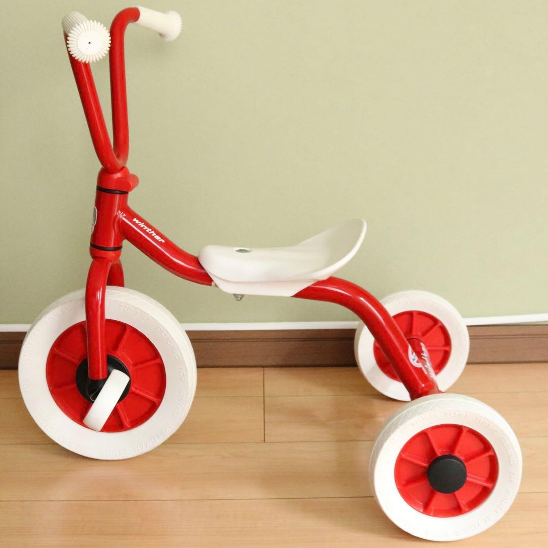 【美品❣️】ボーネルンド ウィンザー ペリカンデザイン三輪車 Vハンドル⭐︎