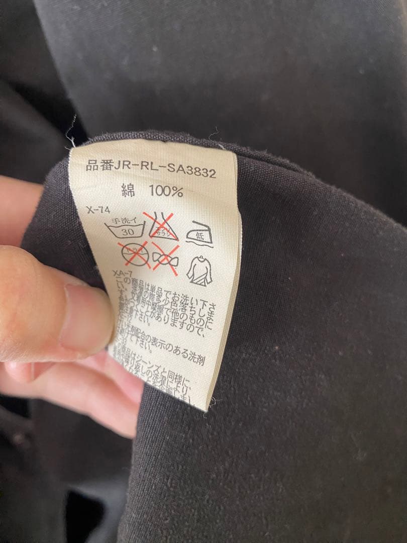 ラルフローレン メンズ モッズコート ブラック系 L