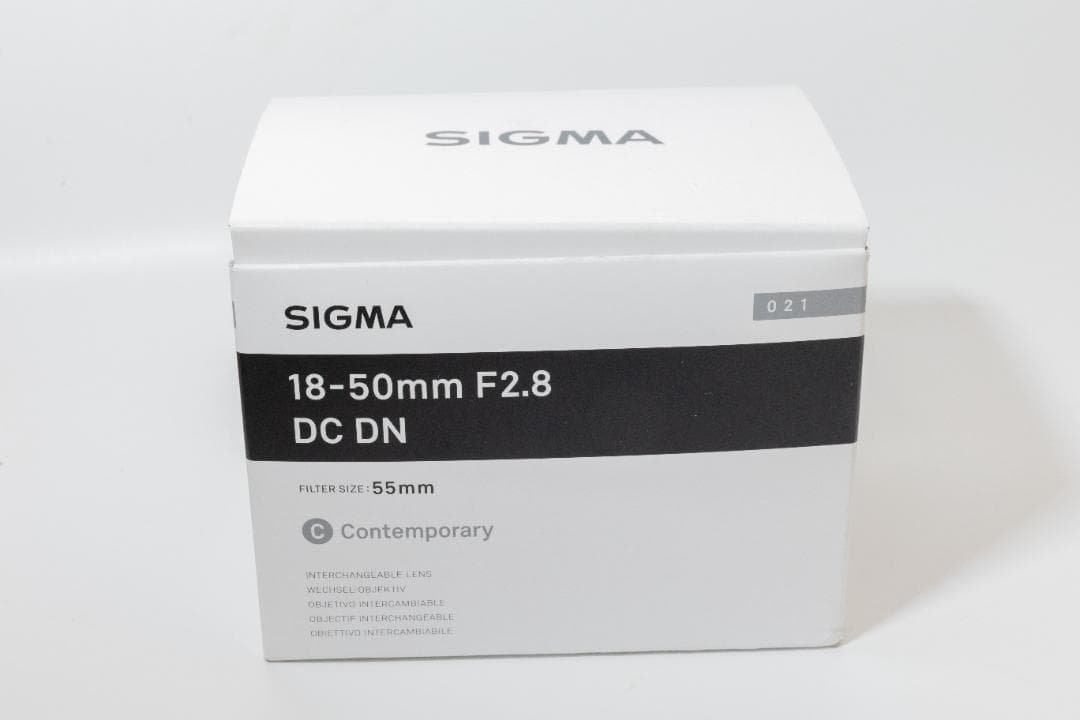 【Canon RF】 SIGMA 18-50mm F2.8 DC DN レンズ