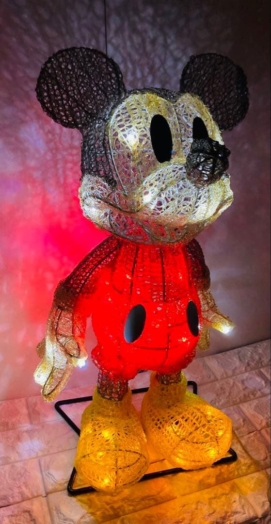 BIG ミッキーマウス 3Dモチーフ LED イルミネーション