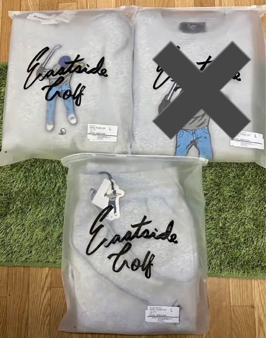 新品【イーストサイドゴルフ/2点セット】パーカー　ス　パンツ