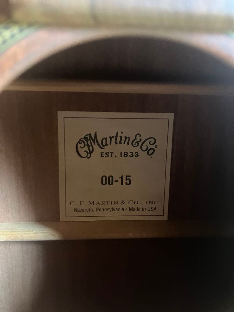 【訳あり】Martin & Co. 00-15 アコースティックギター