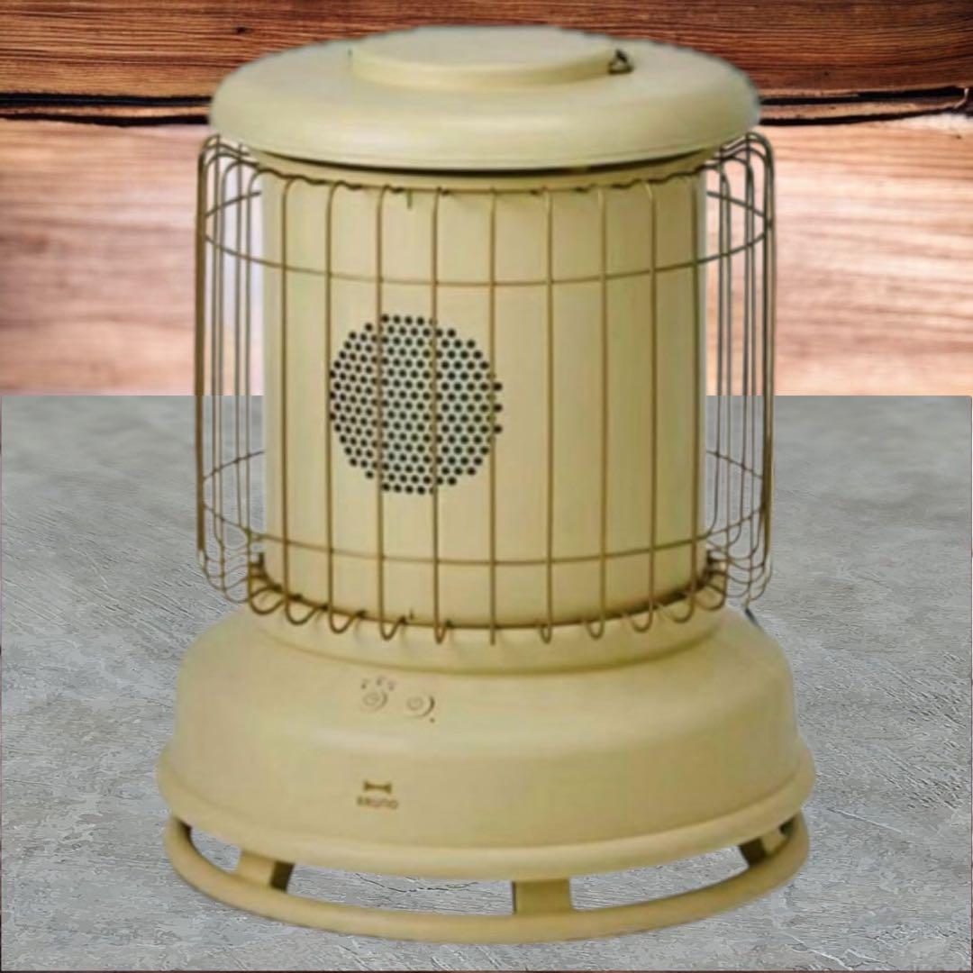 BRUNO 全方位型ファンヒーター Classic Stove 新色タン