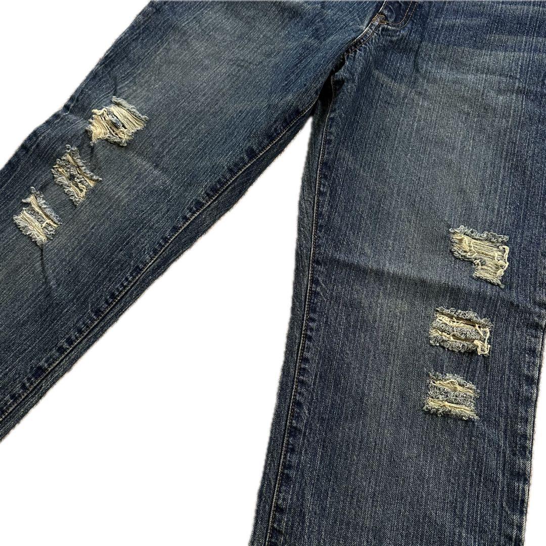 balanceweardesign センチネル ダメージ加工 デニム　L