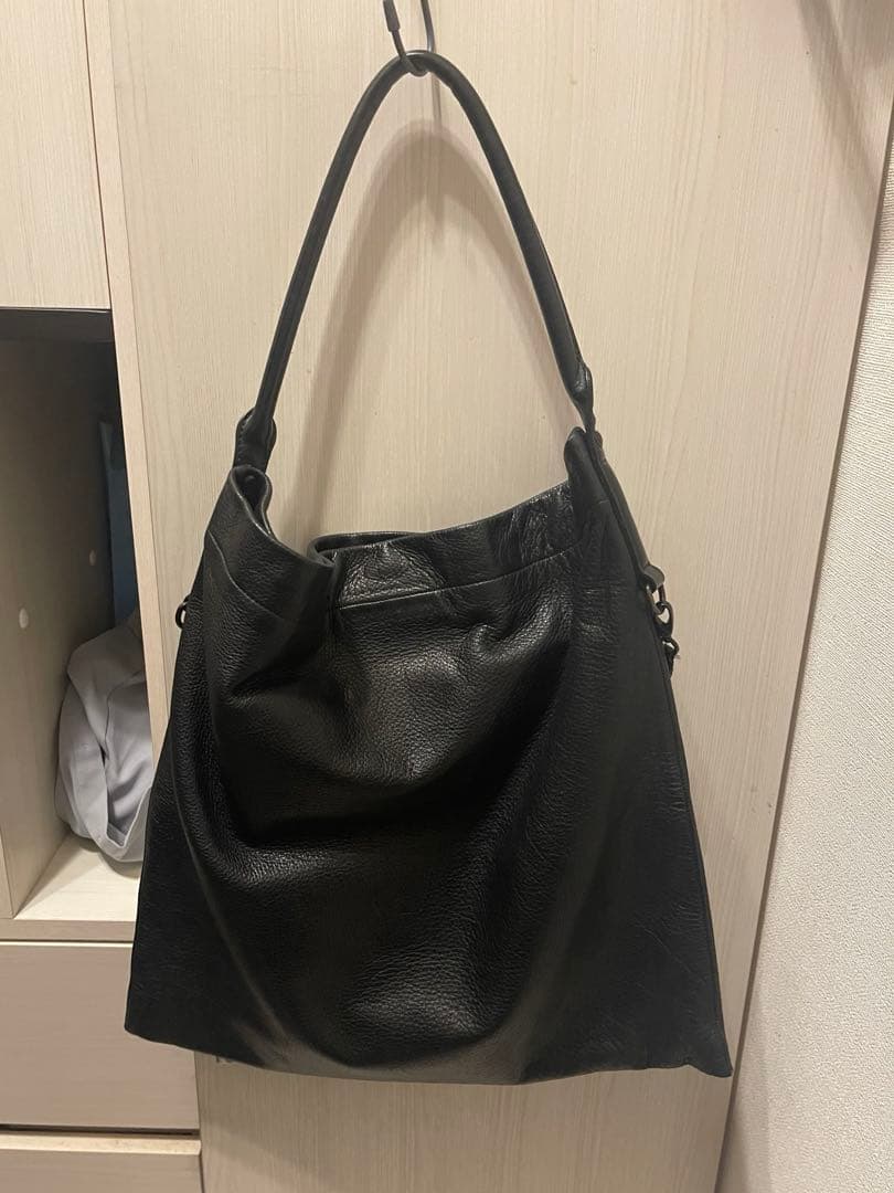 HELMUT LANG 90-00’sレザーショルダーバッグ archive