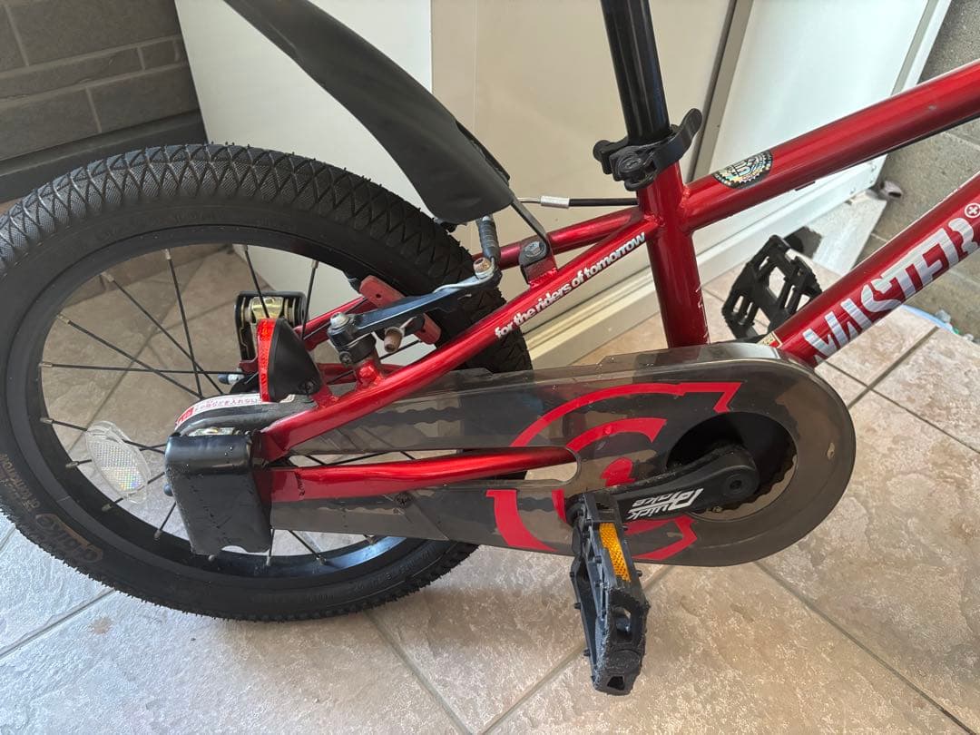 引き取り限定　アイデス　d-bike マスタープラス　16インチ　赤