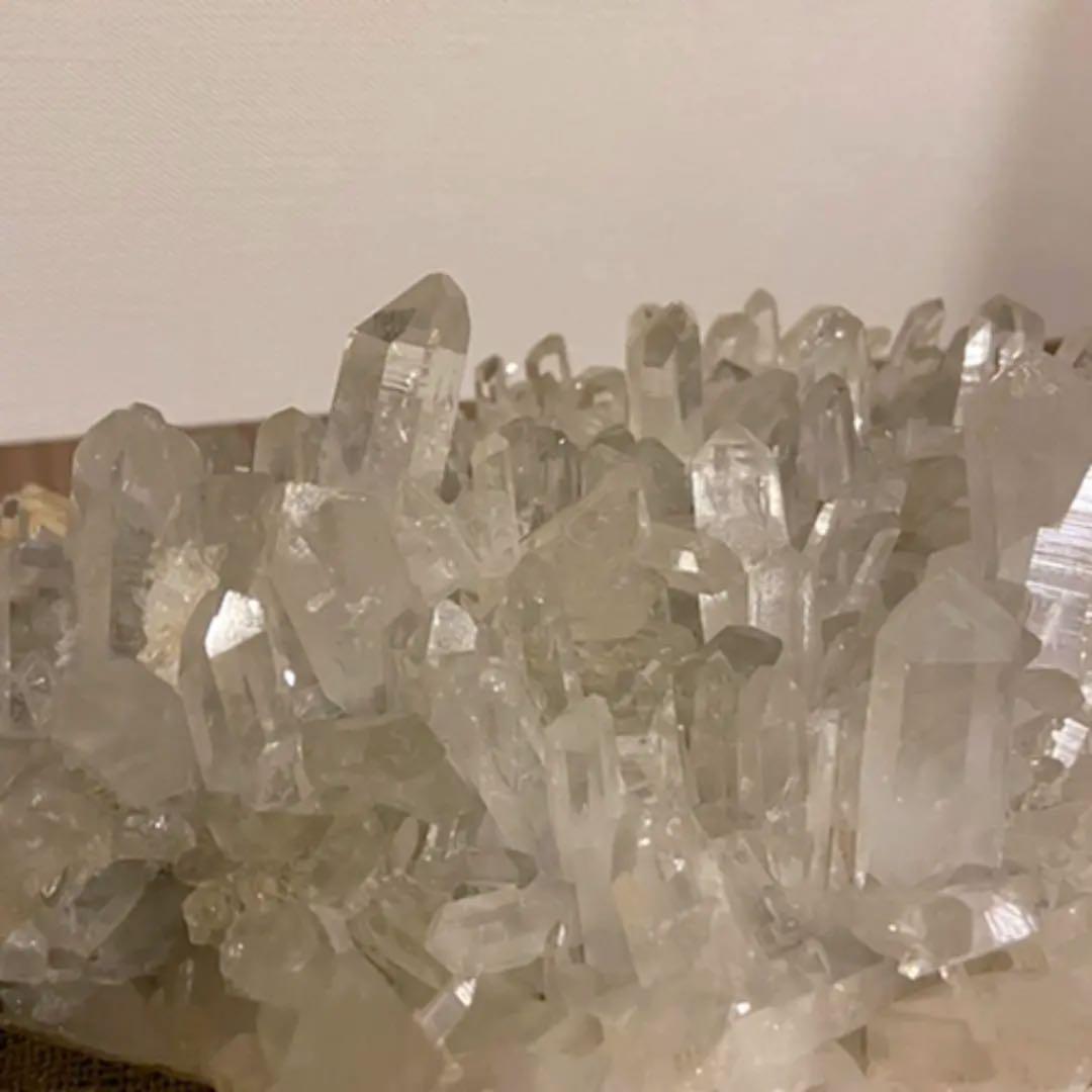 希少VEDA  ヒマラヤ カンチェンジュンガ水晶  BIGクラスター