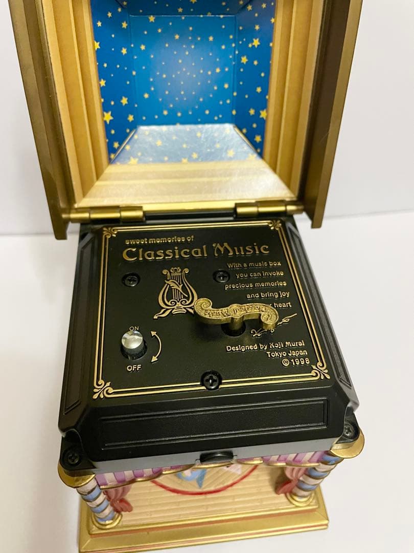 むらむらいこうじ オルゴール CMK-002 道化誌　ピエロ 美品　インテリア