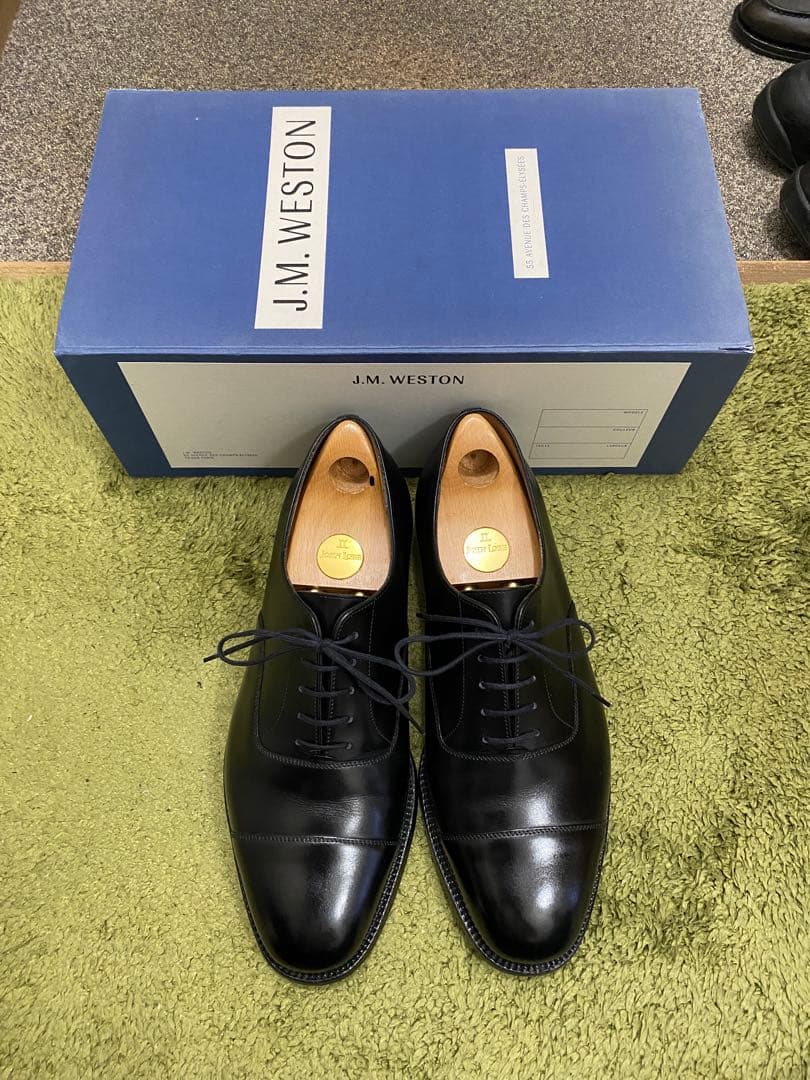 靴 J.M.WESTON / 300 / Cap toe oxford / 6.5F