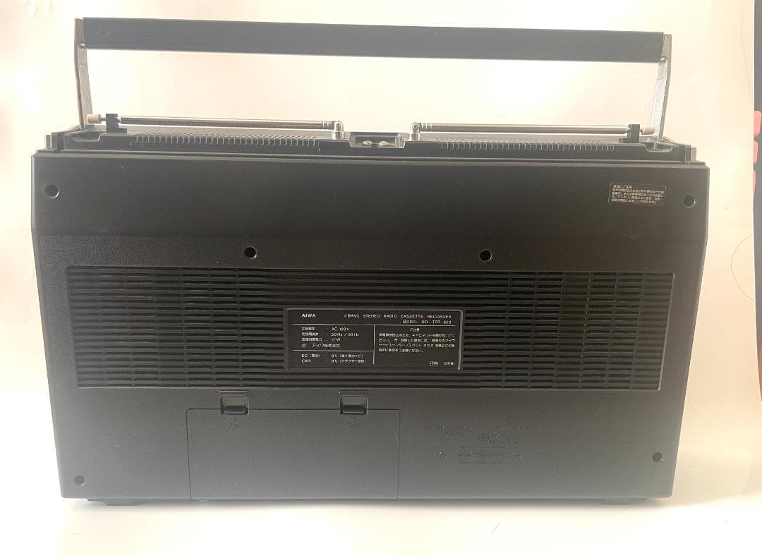 【通電確認済】AIWA TPR-820 アイワ　ラジカセ