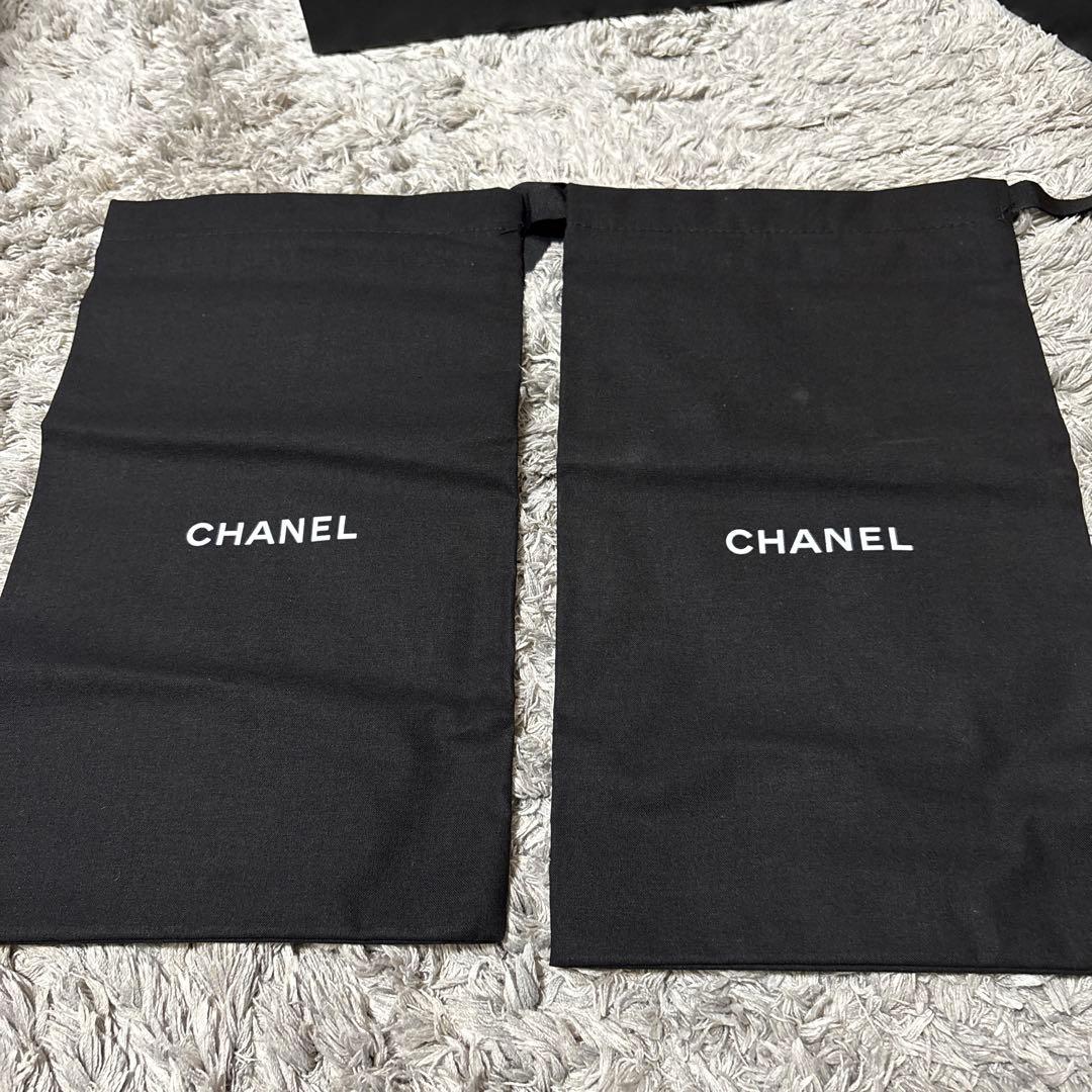 CHANEL パール装飾 ミュール ブラック